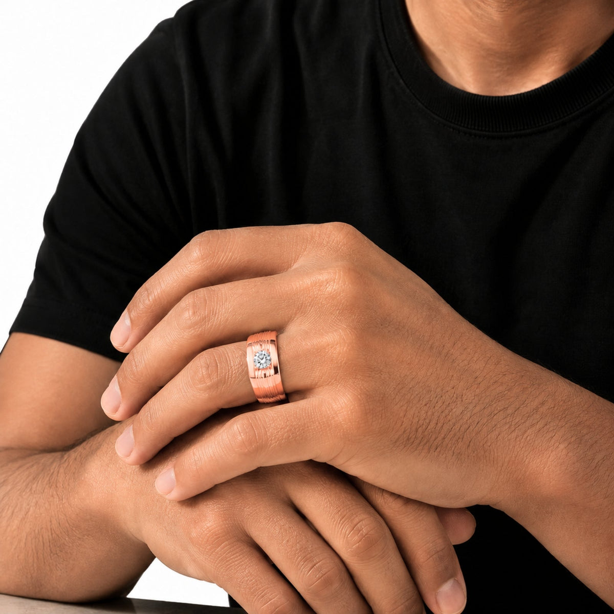 1 ct. T.W. Lab-Grown Diamond Round Engagement Ring in 14K White Gold or 14K Yellow Gold