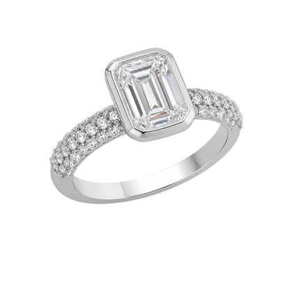 1.5 ct. T.W. Lab-Grown Diamond Round Solitaire Wedding Ring in 14K White Gold or 14K Yellow Gold