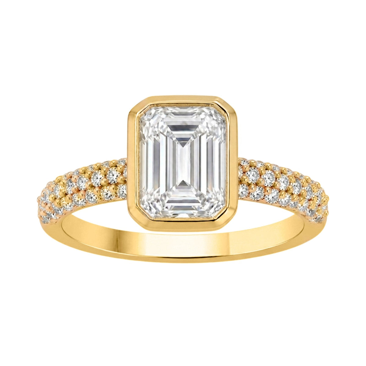 1.5 ct. T.W. Lab-Grown Diamond Round Solitaire Wedding Ring in 14K White Gold or 14K Yellow Gold