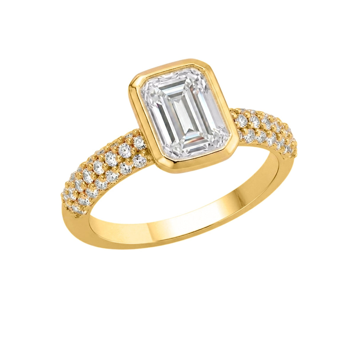 1.5 ct. T.W. Lab-Grown Diamond Round Solitaire Wedding Ring in 14K White Gold or 14K Yellow Gold
