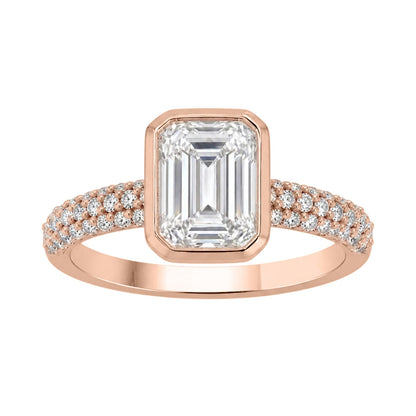 1.5 ct. T.W. Lab-Grown Diamond Round Solitaire Wedding Ring in 14K White Gold or 14K Yellow Gold