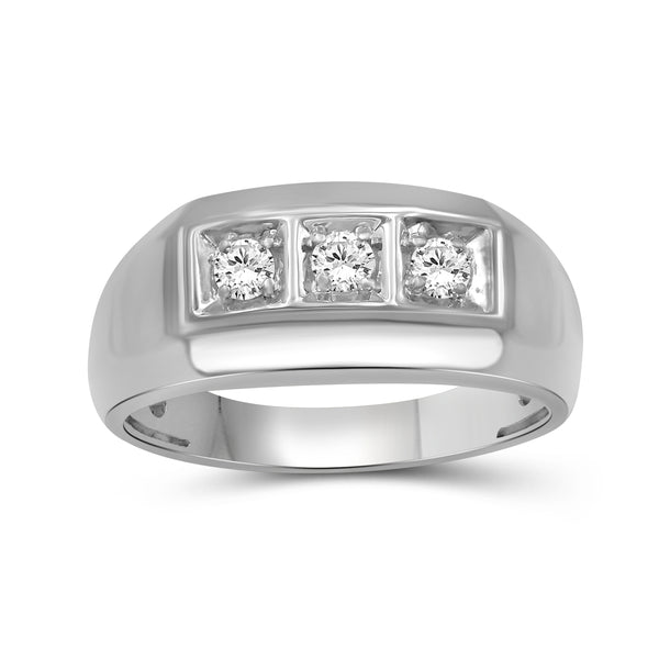 1/4 Carat T.W. Lab Grown Diamond Men's Ring (Assorted color)