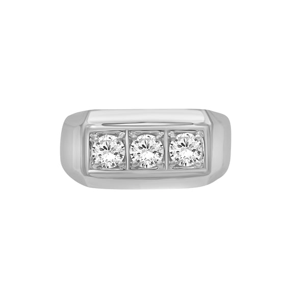 1.00 Carat T.W. Lab Grown Diamond Men's Ring (Assorted color)