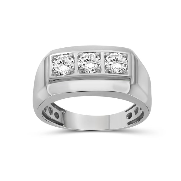 1.00 Carat T.W. Lab Grown Diamond Men's Ring (Assorted color)