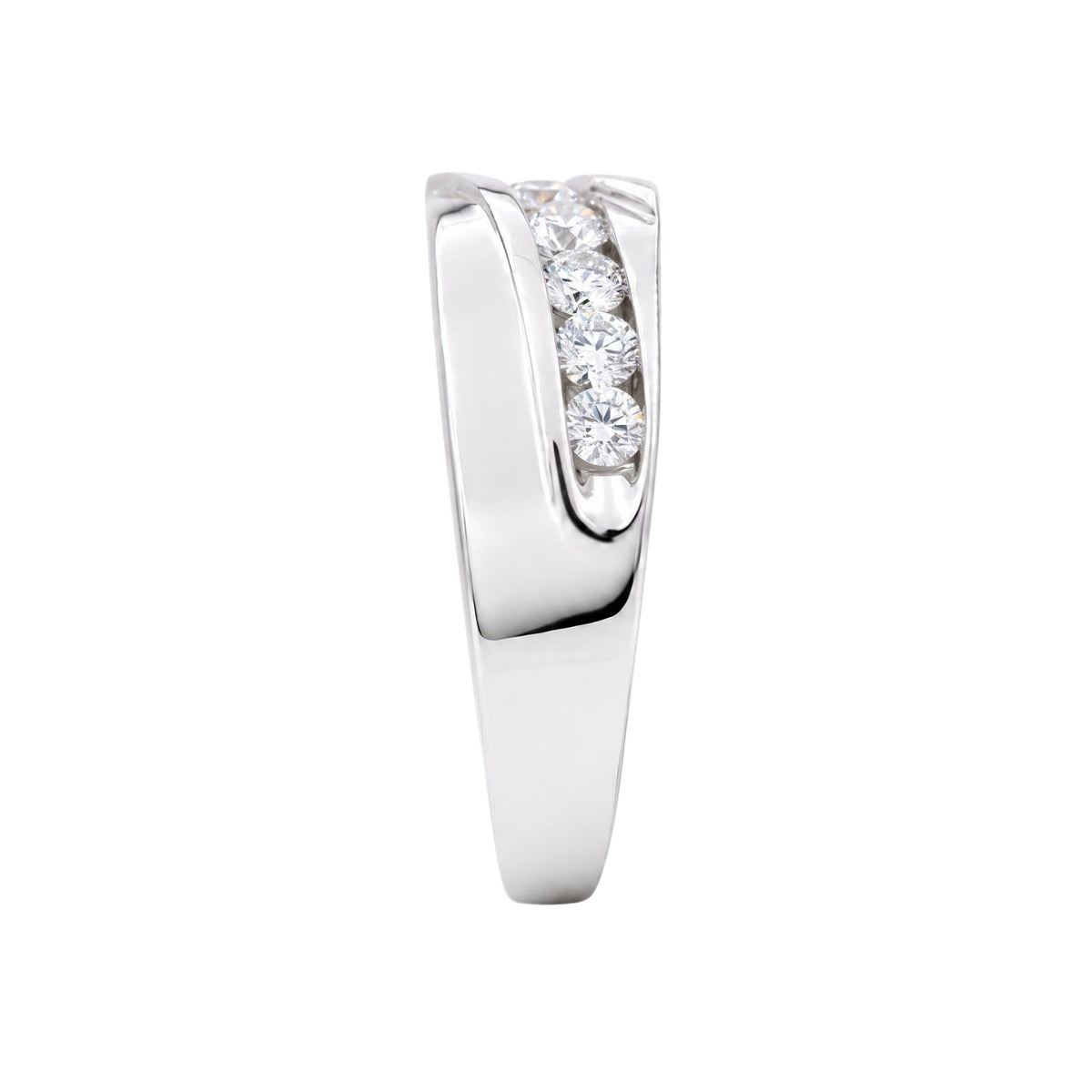 1 ct. T.W. Lab-Grown Diamond Round Engagement Ring in Sterling Silver or 14K Gold over Silver