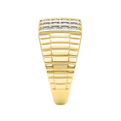 1 ct. T.W. Lab-Grown Diamond Round Engagement Ring in Sterling Silver or 14K Gold over Silver