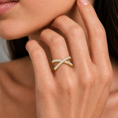 1 ct. T.W. Lab-Grown Diamond Round Engagement Ring in Sterling Silver or 14K Gold over Silver