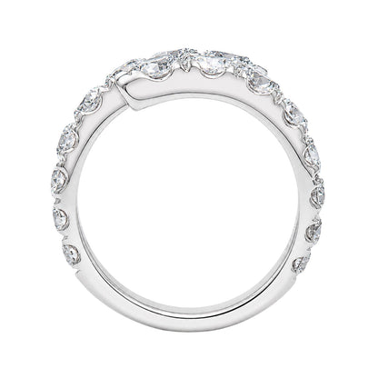 2 ct. T.W. Lab-Grown Diamond Round Statement Ring in Sterling Silver or 14K Gold over Silver