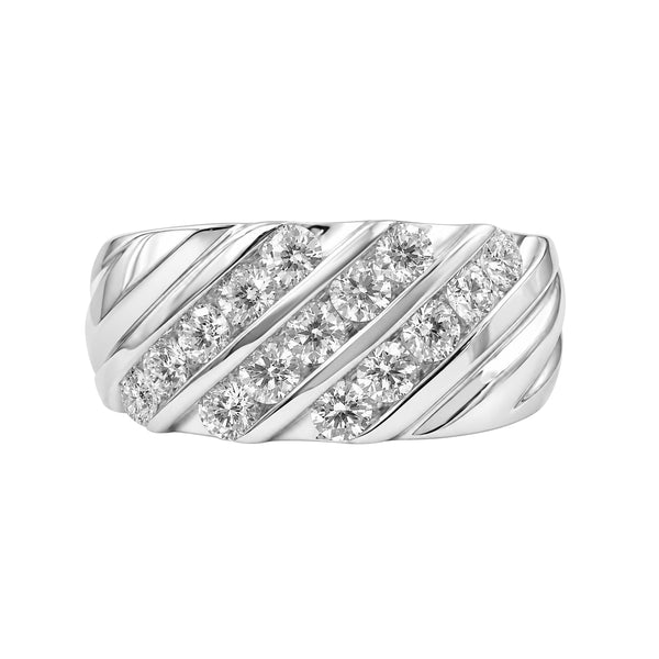 2.00 Carat T.W. Lab Grown Diamond Men's Ring (Assorted color)