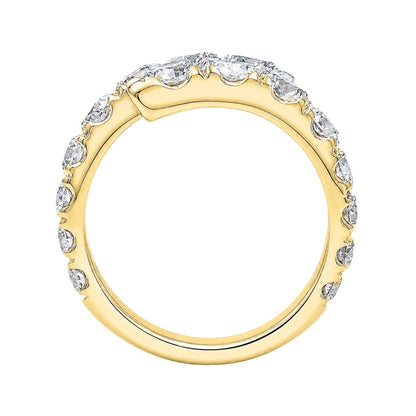 2 ct. T.W. Lab-Grown Diamond Round Statement Ring in Sterling Silver or 14K Gold over Silver