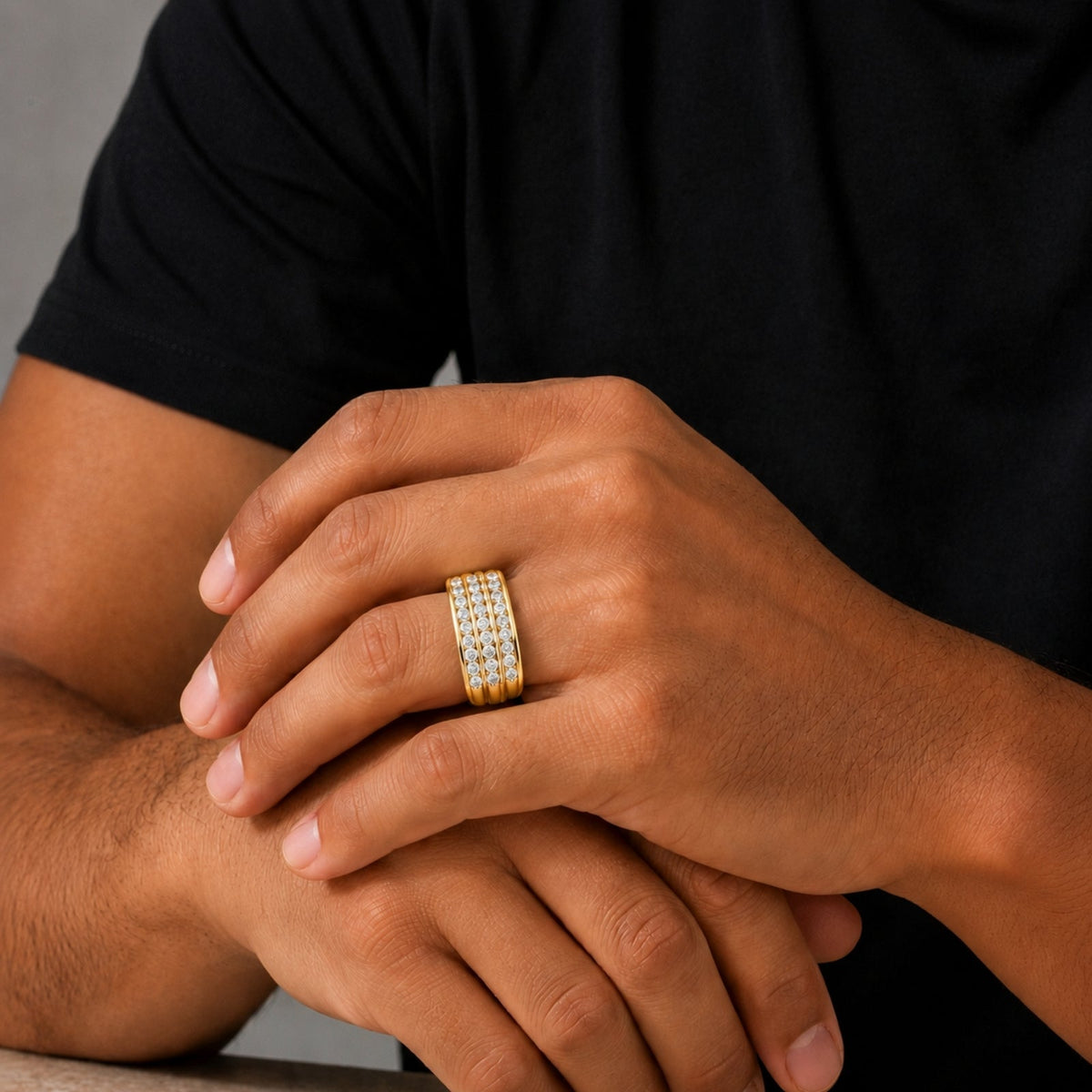 1 ct. T.W. Lab-Grown Diamond Round Engagement Ring in Sterling Silver or 14K Gold over Silver