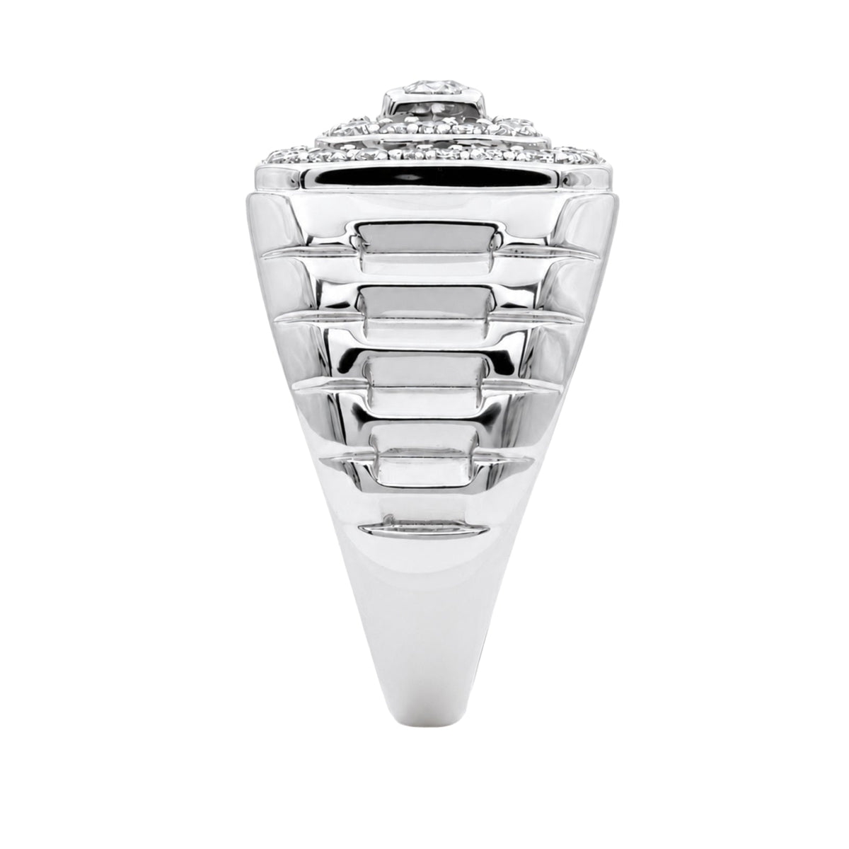 1 ct. T.W. Lab-Grown Diamond Round Engagement Ring in Sterling Silver or 14K Gold over Silver