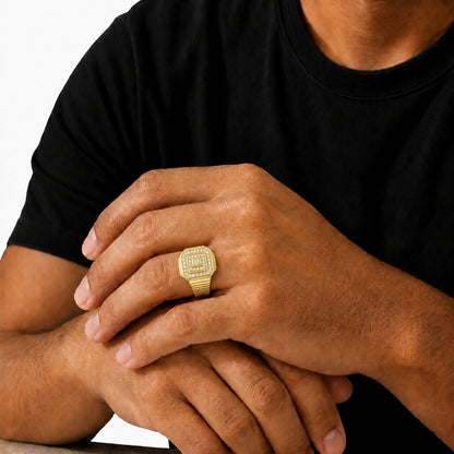 1 ct. T.W. Lab-Grown Diamond Round Engagement Ring in Sterling Silver or 14K Gold over Silver