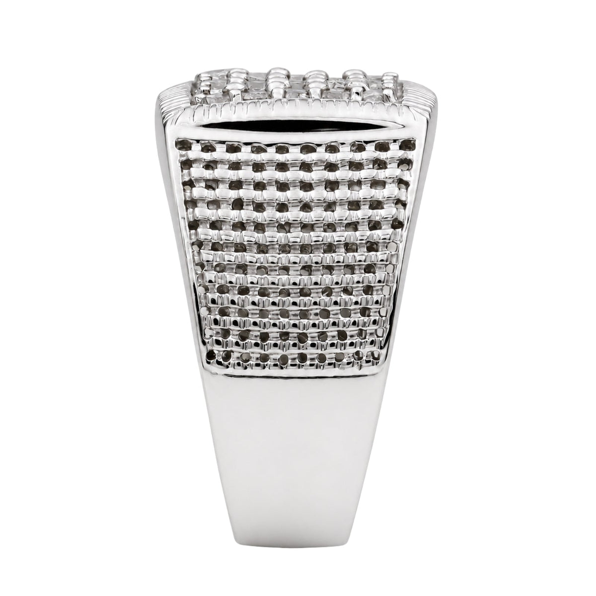 1 ct. T.W. Lab-Grown Diamond Round Engagement Ring in Sterling Silver or 14K Gold over Silver