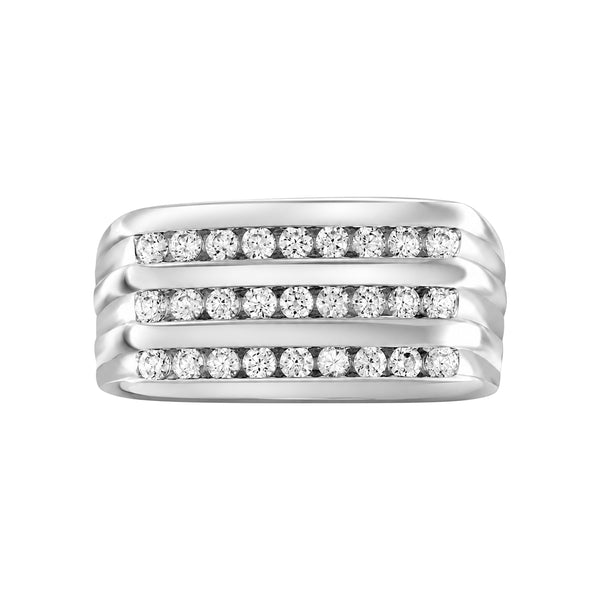1.00 Carat T.W. Lab Grown Diamond Men's Ring (Assorted color)