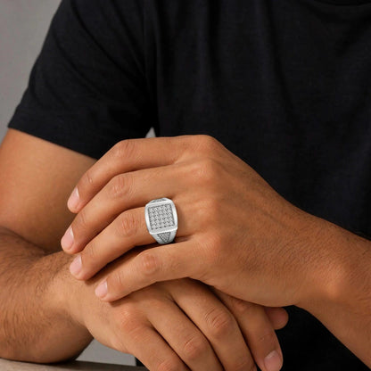 1 ct. T.W. Lab-Grown Diamond Round Engagement Ring in Sterling Silver or 14K Gold over Silver