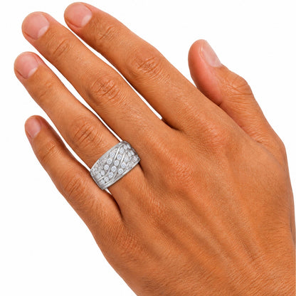 1 ct. T.W. Lab-Grown Diamond Round Engagement Ring in Sterling Silver or 14K Gold over Silver