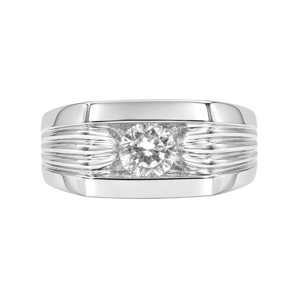 1.00 Carat T.W. Lab Grown Diamond Men's Ring (Assorted color)