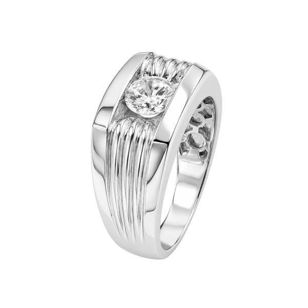 1.00 Carat T.W. Lab Grown Diamond Men's Ring (Assorted color)