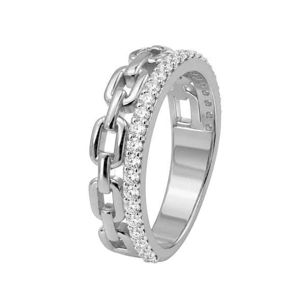 1/2 Carat T.W. Lab Grown Diamond Ring (Assorted colors)