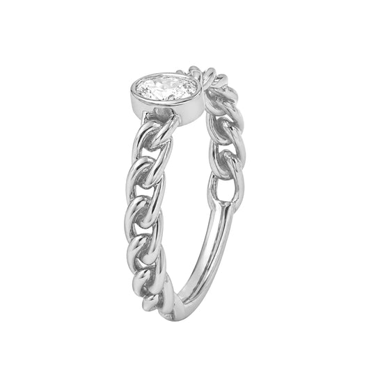1/4 ct. T.W. Lab-Grown Diamond Ring in Sterling Silver or 14K Gold over Silver