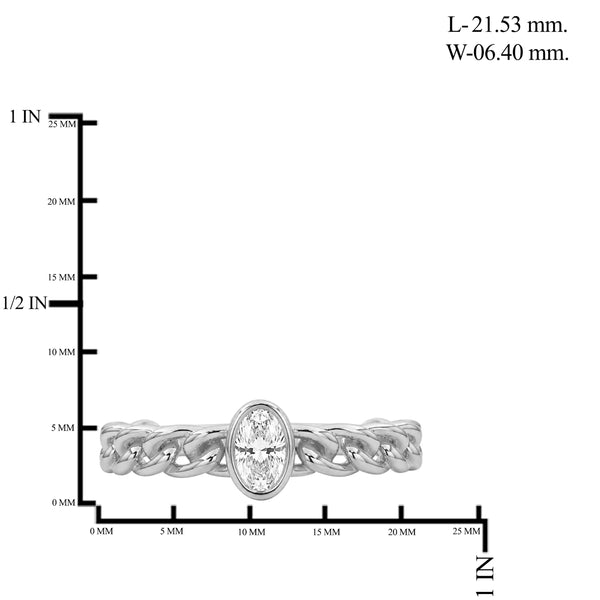 1/4 Carat T.W. Lab Grown Diamond Ring (Assorted colors)