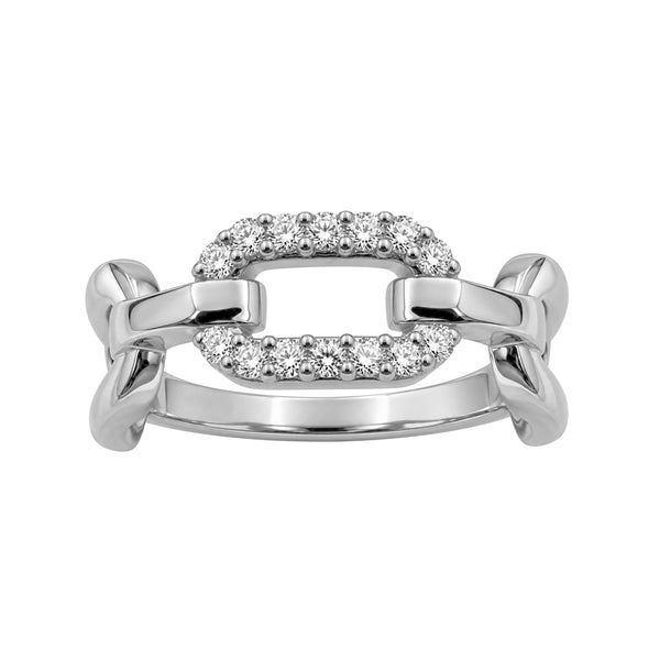 1/5 Carat T.W. Lab Grown Diamond Ring (Assorted colors)