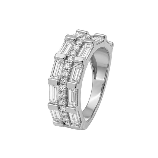 2 ct. T.W. Lab-Grown Diamond Ring in Sterling Silver or 14K Gold over Silver