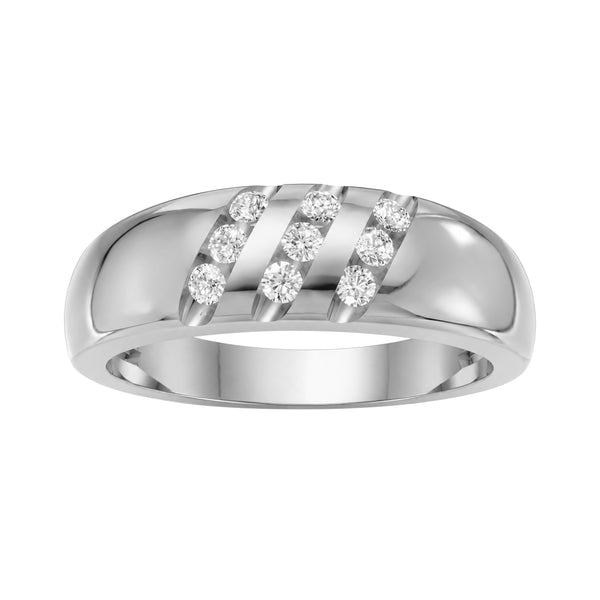 1/4 Carat T.W. Lab Grown Diamond Men's Ring (Assorted color)