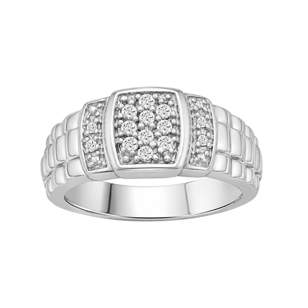1/4 Carat T.W. Lab Grown Diamond Men's Ring (Assorted color)