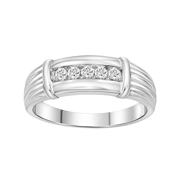 1/4 Carat T.W. Lab Grown Diamond Men's Ring (Assorted color)