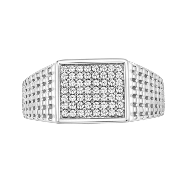 1/2 Carat T.W. Lab Grown Diamond Men's Ring (Assorted color)