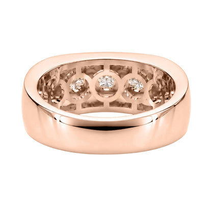1 ct. T.W. Lab-Grown Diamond Round Three-Stone Engagement Ring in 14K White Gold or 14K Yellow Gold