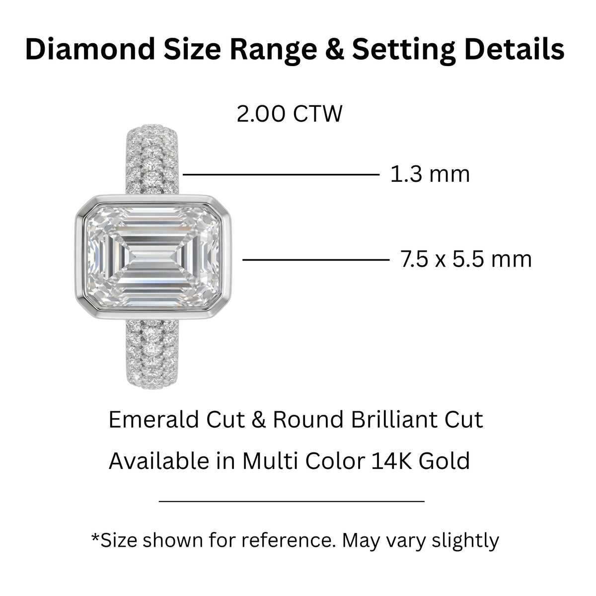 1.5 ct. T.W. Lab-Grown Diamond Round Solitaire Wedding Ring in 14K White Gold or 14K Yellow Gold