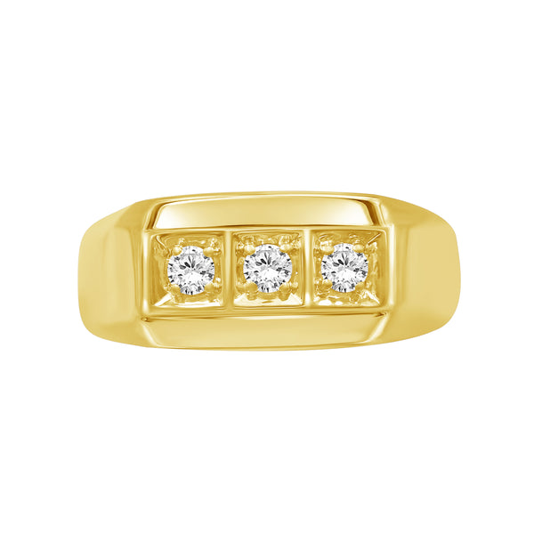 1/4 Carat T.W. Lab Grown Diamond Men's Ring (Assorted color)