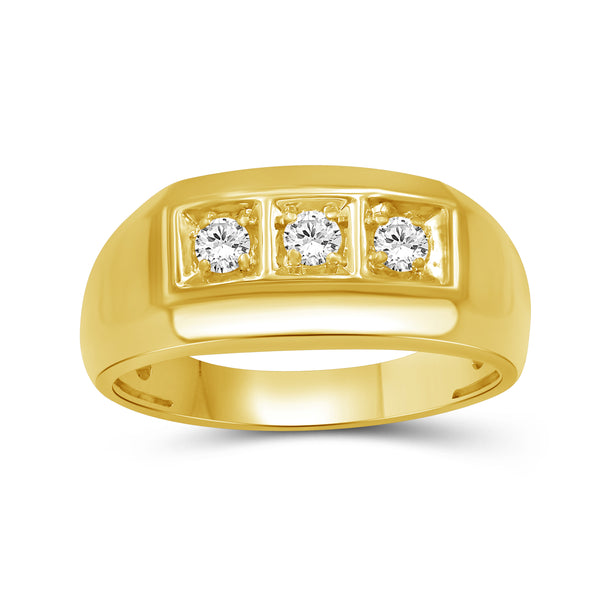1/4 Carat T.W. Lab Grown Diamond Men's Ring (Assorted color)
