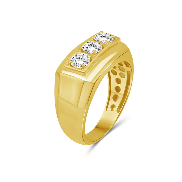 1.00 Carat T.W. Lab Grown Diamond Men's Ring (Assorted color)