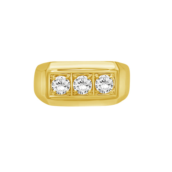 1.00 Carat T.W. Lab Grown Diamond Men's Ring (Assorted color)