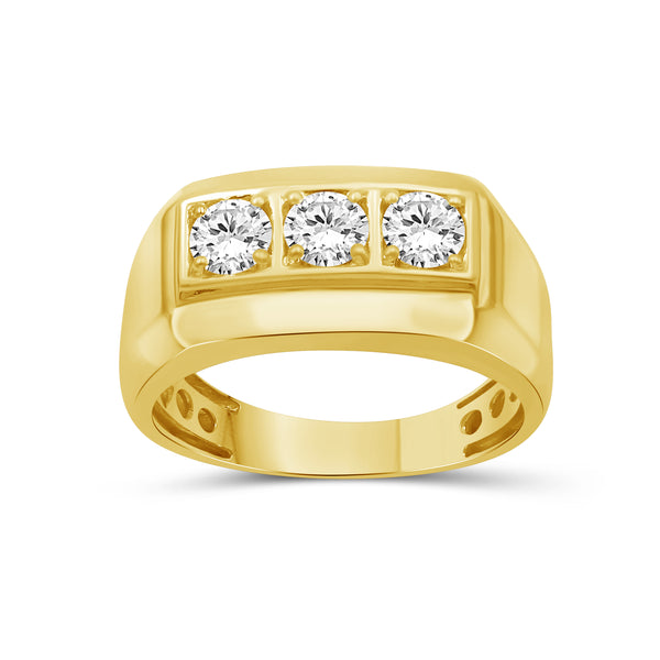 1.00 Carat T.W. Lab Grown Diamond Men's Ring (Assorted color)