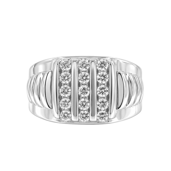 1.00 Carat T.W. Lab Grown Diamond Men's Ring (Assorted color)