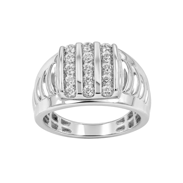 1.00 Carat T.W. Lab Grown Diamond Men's Ring (Assorted color)
