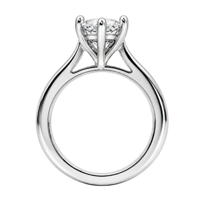 Lab-Grown Diamond Marquise Cut Solitaire Engagement Ring in 14K White Gold or 14K Yellow Gold