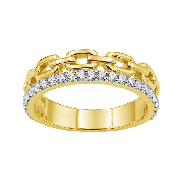 1/2 Carat T.W. Lab Grown Diamond Ring (Assorted colors)