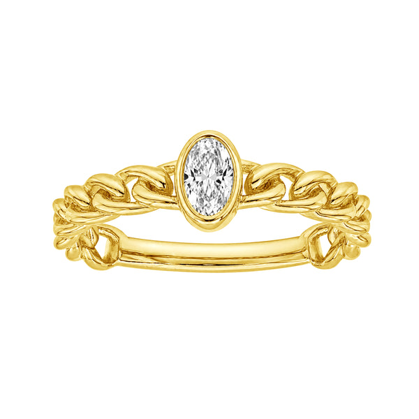 1/4 Carat T.W. Lab Grown Diamond Ring (Assorted colors)