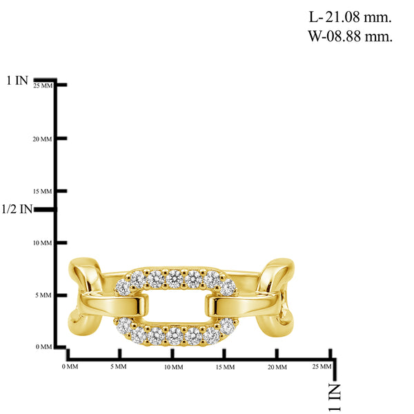 1/5 Carat T.W. Lab Grown Diamond Ring (Assorted colors)