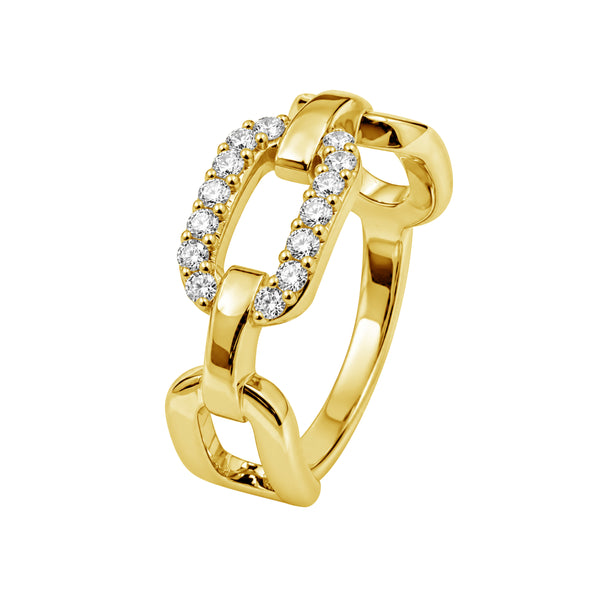 1/5 Carat T.W. Lab Grown Diamond Ring (Assorted colors)
