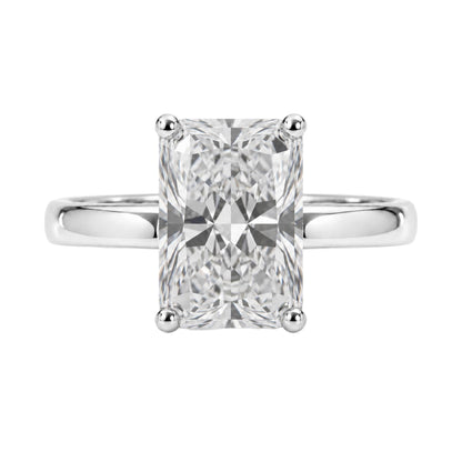 Lab-Grown Diamond Solitaire Engagement Ring in 14K White Gold or 14K Yellow Gold