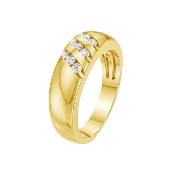 1/4 Carat T.W. Lab Grown Diamond Men's Ring (Assorted color)