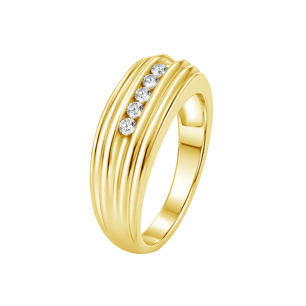 1/4 Carat T.W. Lab Grown Diamond Men's Ring (Assorted color)