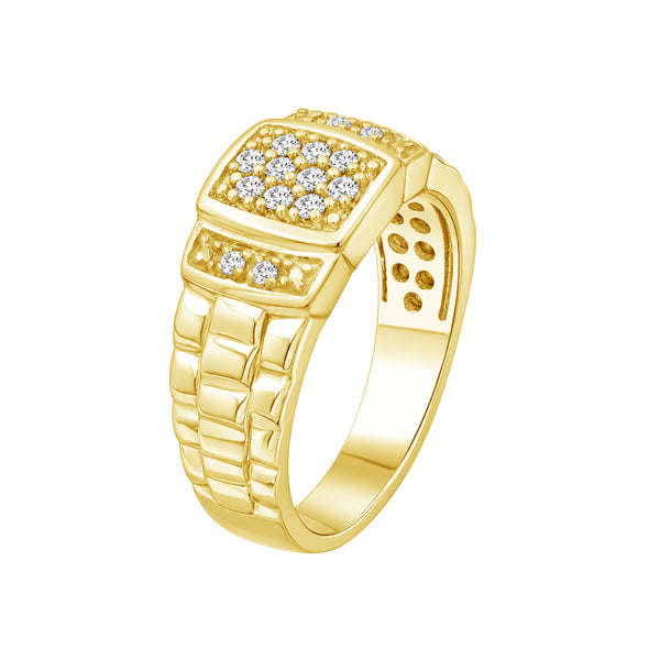 1/4 Carat T.W. Lab Grown Diamond Men's Ring (Assorted color)